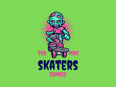 Skaters Zombie 3d animation app branding design feminine logo gaming design gaming logo graphic design graphic dsigner illustration logo logo designer motion graphics twitch design twitch logo ui vector youtube desing youtube logo