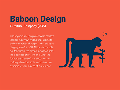 Logos with Stories -1 animal baboon branding character design illustration logo mark mascot minimal monkey monkey logo typography