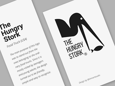 Logofolio Animals dribbble 17 animal branding character fish illustration logo mark mascot minimal restaurant logo stork symbol typography