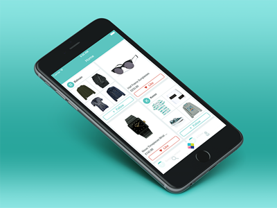 Shopa iOS App Home app design digital e commerce ios iphone mobile product shopa shopping ui ux