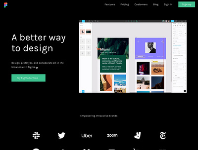 Figma landing page design ui ux web web design web development