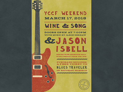 Jason Isbell Concert Poster country gig poster guitar jason isbell montana nashville poster design texture