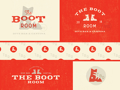 The Boot Room boot boot logo branding board cantina logo re branding red red and cream ski boot ski logo skiing
