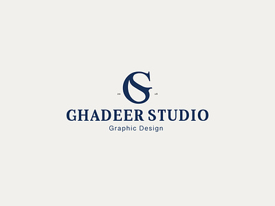 Ghadeer Studio Logo Design 3d adobe illustration animation brand brand identity branding business card creative design graphic design graphic designer illustration logo logo design logos motion graphics ui ux vector