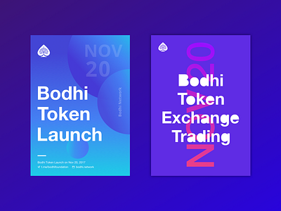 Token Launch Poster