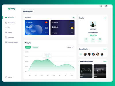 #3 - A Card Management Dashboard