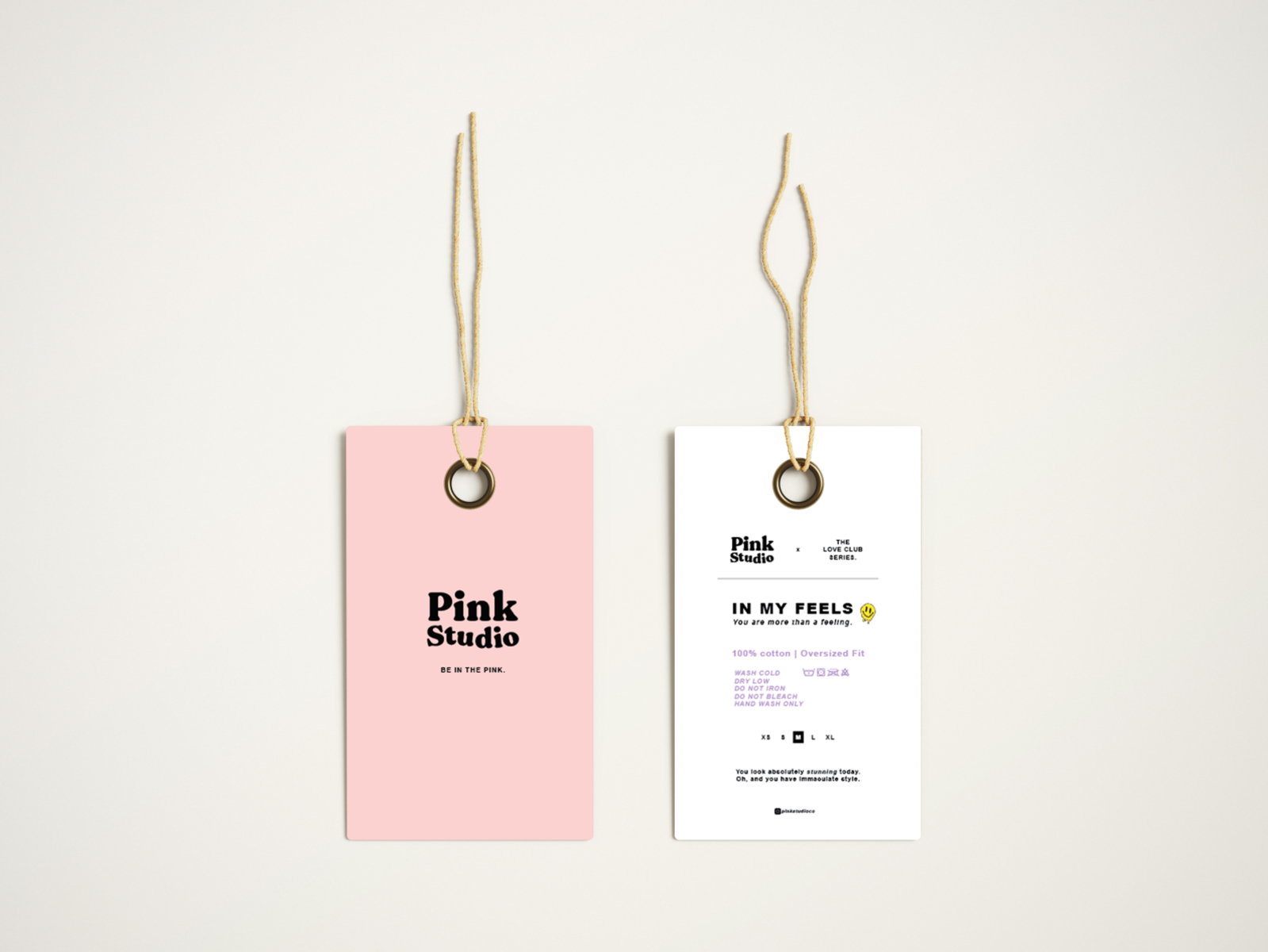 Streetwear Aesthetic Apparel Hang Tag Label by Reanne on Dribbble