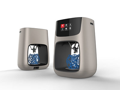 3D printer design 3d design industrial keyshot rhino