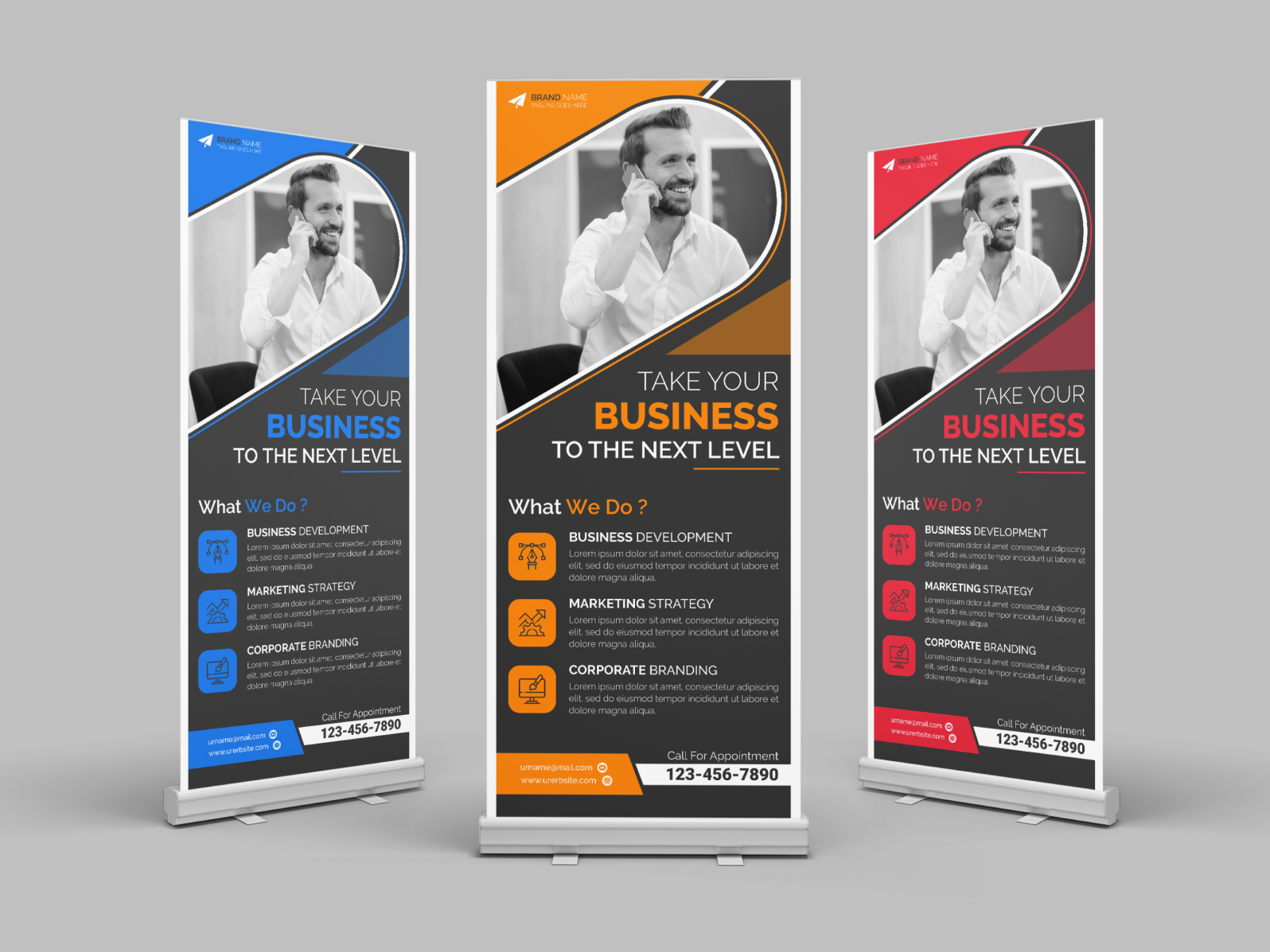 Corporate Business Roll Up Banner Design Template by Rakib Ali on Dribbble