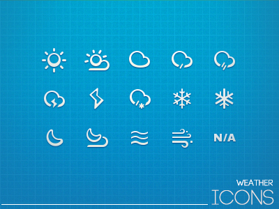 part of my small icons weather