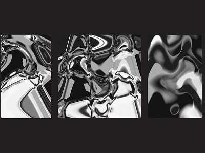 2019 black and white digital manipulation experimental design texture visual graphic