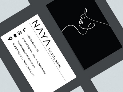 NAYA beauty spot _logo design