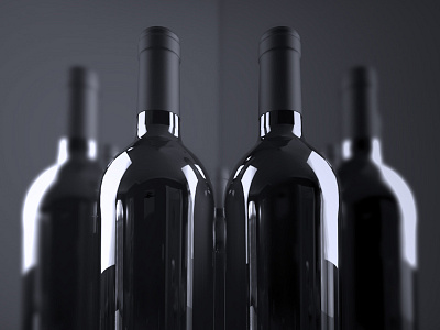 Wine 3d c4d cinema4d mograph photoshop wine