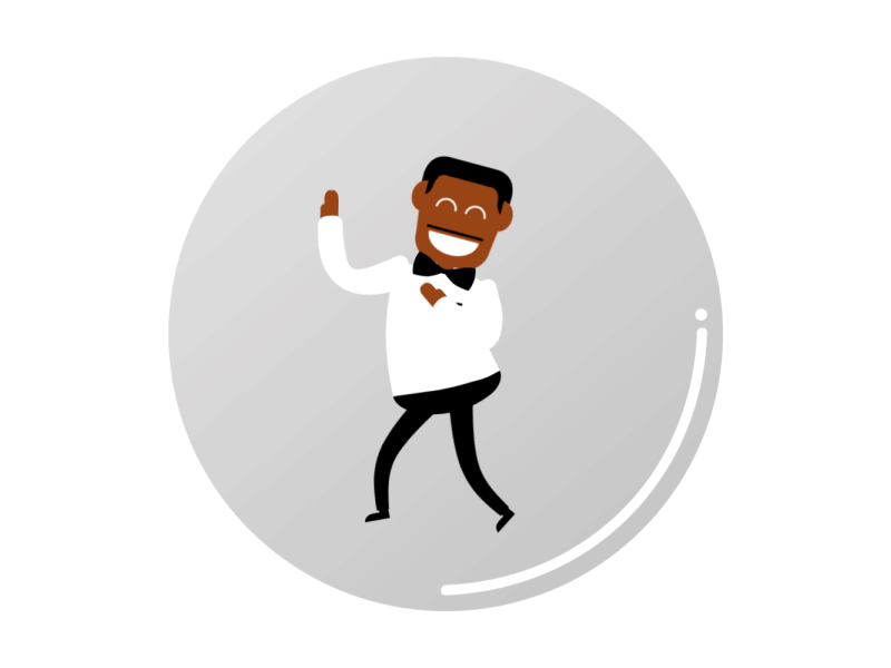 Carlton 2d animatedgif animation carlton carltondance flatdesign freshprince freshprinceofbelair motiongraphics ui