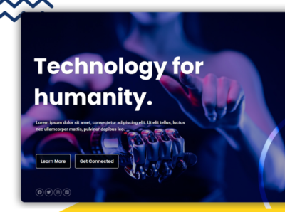 Technology Website Design