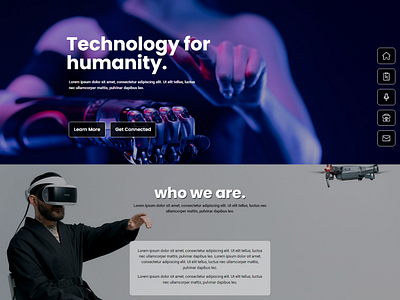 Technology Website Design