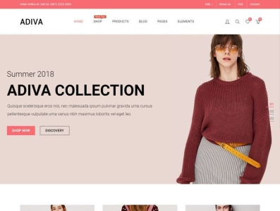 E-commerce Website Design Clothing