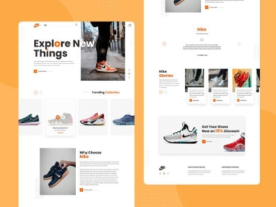 Shoes eCommerce Website Design