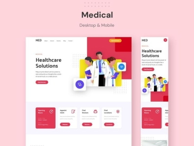 ELEVEN - Responsive Landing Pages - Figma Resources