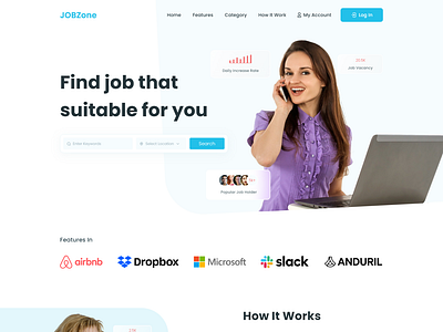 Job Finder Website Design