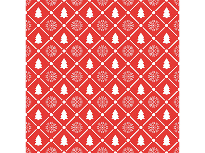 Holiday seamless pattern with christmas tree and snowflakes christmas tree design holiday illustration merry christmas new year pattern seamless shutterstock snowflake vector