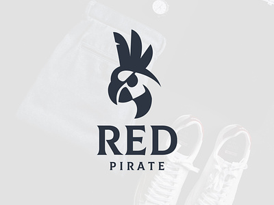 red pirate animal apparel bird clothing brand parrot pirate red