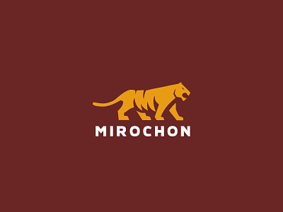 Mirochon korea logo monogram tiger
