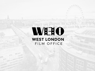 WLFO black white film film logo film strip logo london movie movie stripe