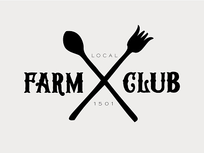 Logo concept for new restaurant/food co-op austin food hand lettering local restaurant texas