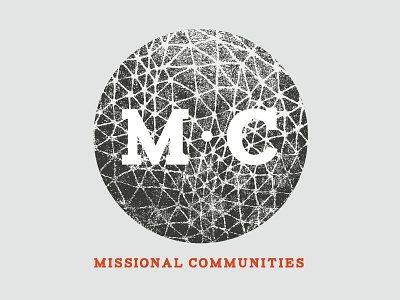 Missional Communities logo for Urban Hills Church branding church illustration non profit texture