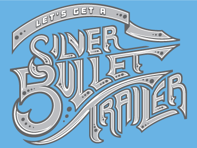 Let's Get A Silver Bullet Trailer folding chair regina spektor silver bullet trailer typography