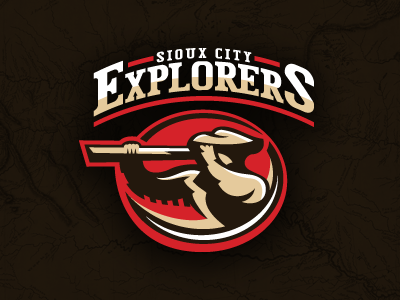 Sioux City Explorers Proposal baseball explorers logo sioux city sports