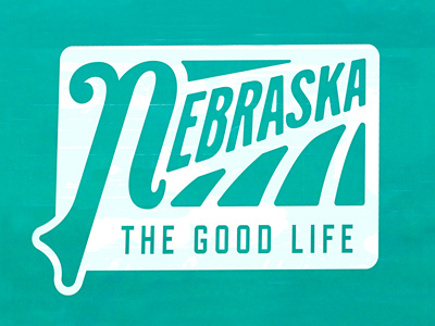 Nebraska Sign logo nebraska sign slogan