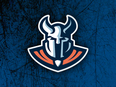 Warriors 2 helmet horns logo sports warriors