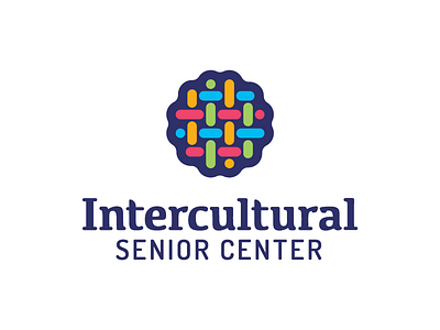 Intercultural Senior Center diversity fabric intercultural logo senior center thread weave