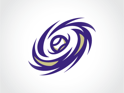 Cyclones baseball cyclones logo purple