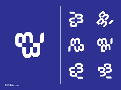 BIBSI DOG branding design graphic design illustration logo typography vector