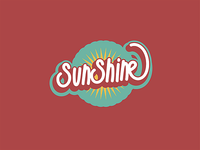 Sunshine bright logo warm