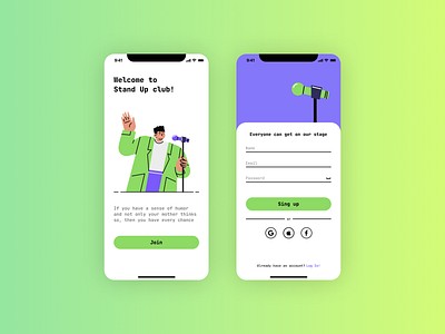 Daily UI Challenge #001 Sign Up app daily 100 challenge dailyui design mobile app mobile design mobile ui registration page sing up ui ux