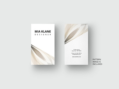 Luxury business card template abstract beige branding business card cards creme geometric modern print stationary template