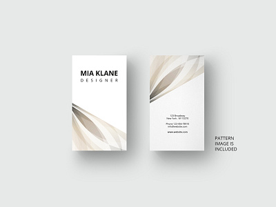 Luxury business card template