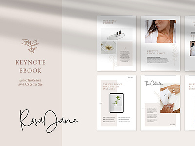 Keynote eBook Brand Guidelines – Rosa Jane