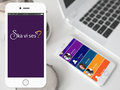 Ska Vi Ses? android app design ios mobile ui ux