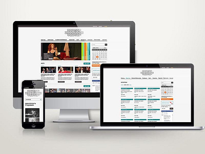 Zvezdara Theatre design interface ui ux web design