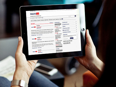 Poslovni.com design interface ui ux web design