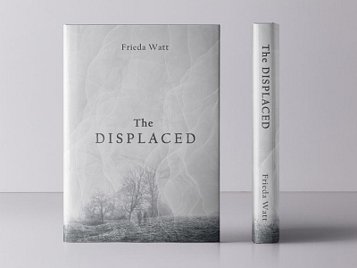 The Displaced book cover design graphic design photo manipulation
