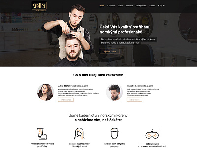 Hairdresser's homepage of web design hair hairdresser hairdresser web hairdresser webdesign ui uiux ux web web design webdesign website