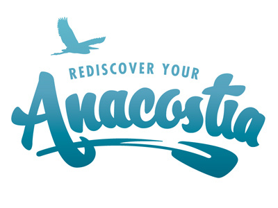 Anacostia dc lettering logo script