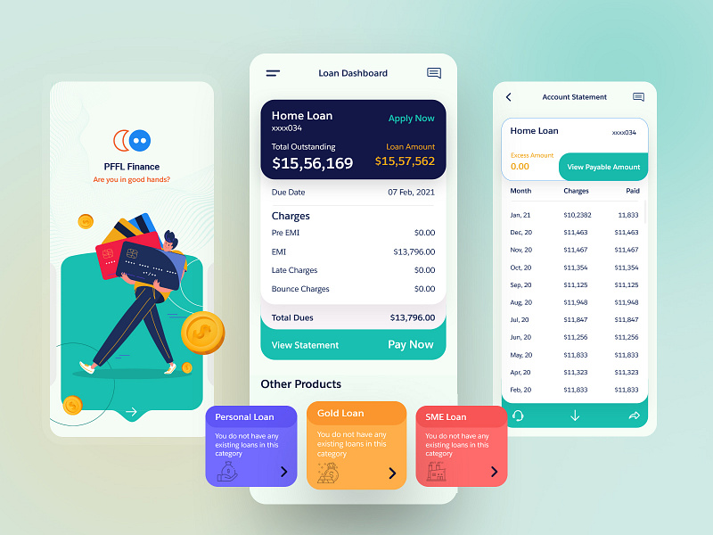 Loan App by CP Studio on Dribbble