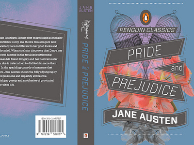 Jane Austen Book Cover Series, Pride and Prejudice